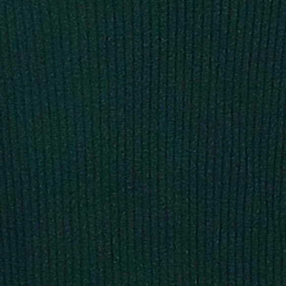 🌿 Fabulous Dark Emerald Green Ribbed Sweater Top - M - Picture 7 of 14